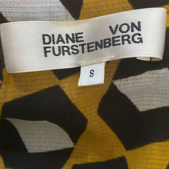 Diane Von Furstenburg Cristy Ruched Mesh Skirt - Picture 7 of 8